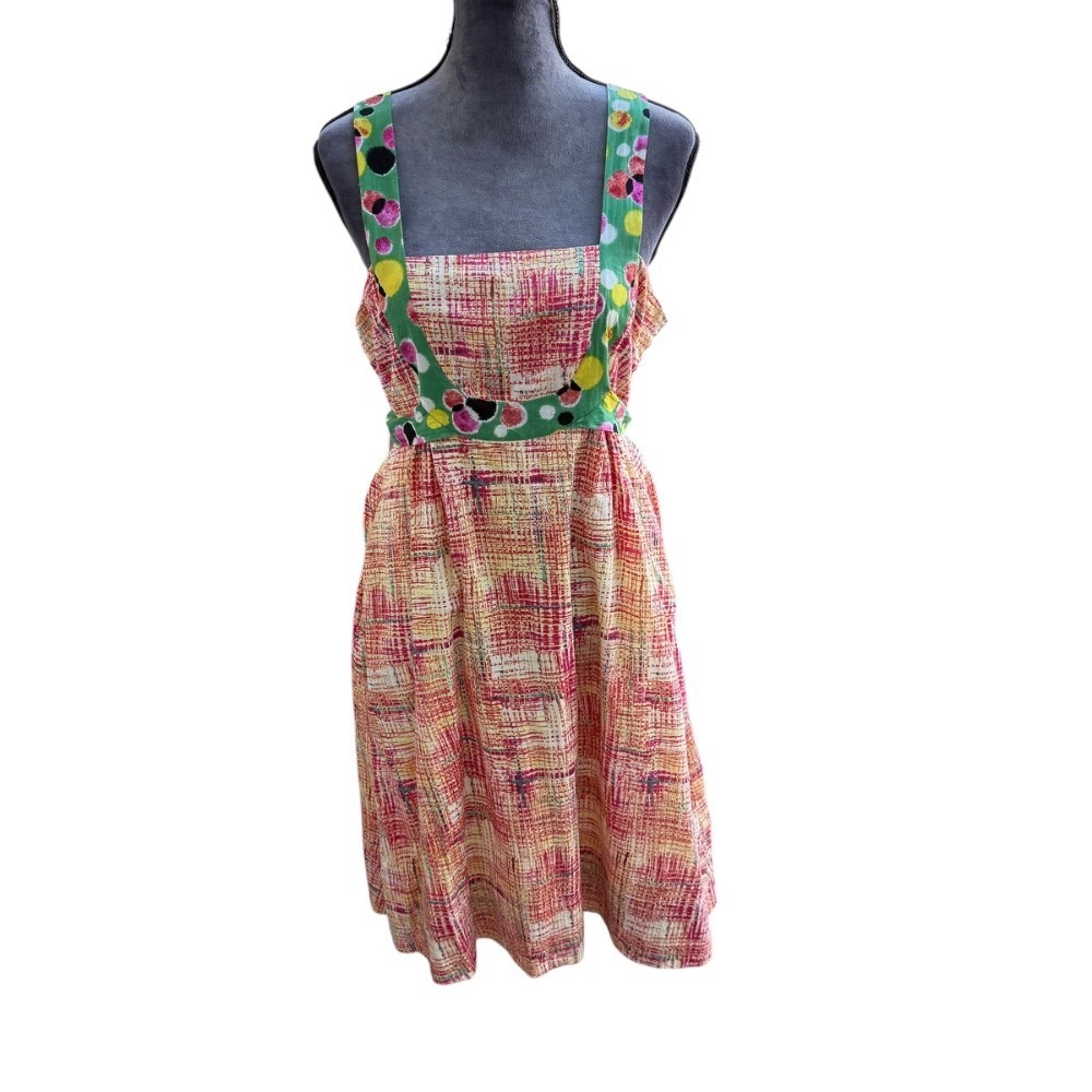 Anthropologie Viola Sleeveless Dress  Casual Party Sundress Summer - Size 10